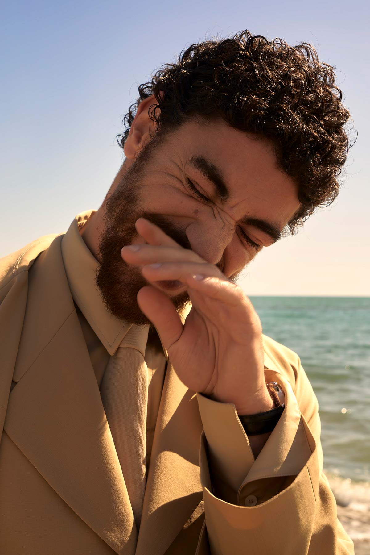 Actor Eduardo Scarpetta portrayed by Gianluigi Di Napoli for SNOB Magazine