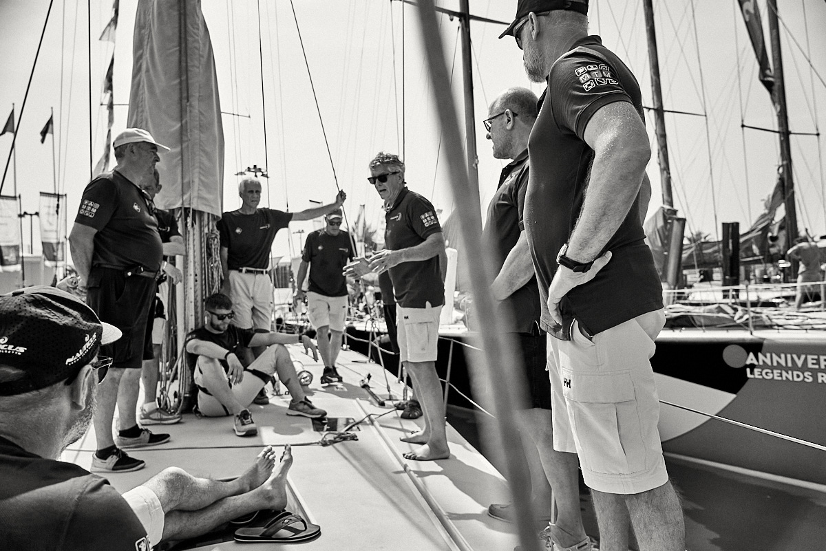 New Zealand Endeavour at Ocean Race Legends Team portrayed by Gianluigi Di Napoli