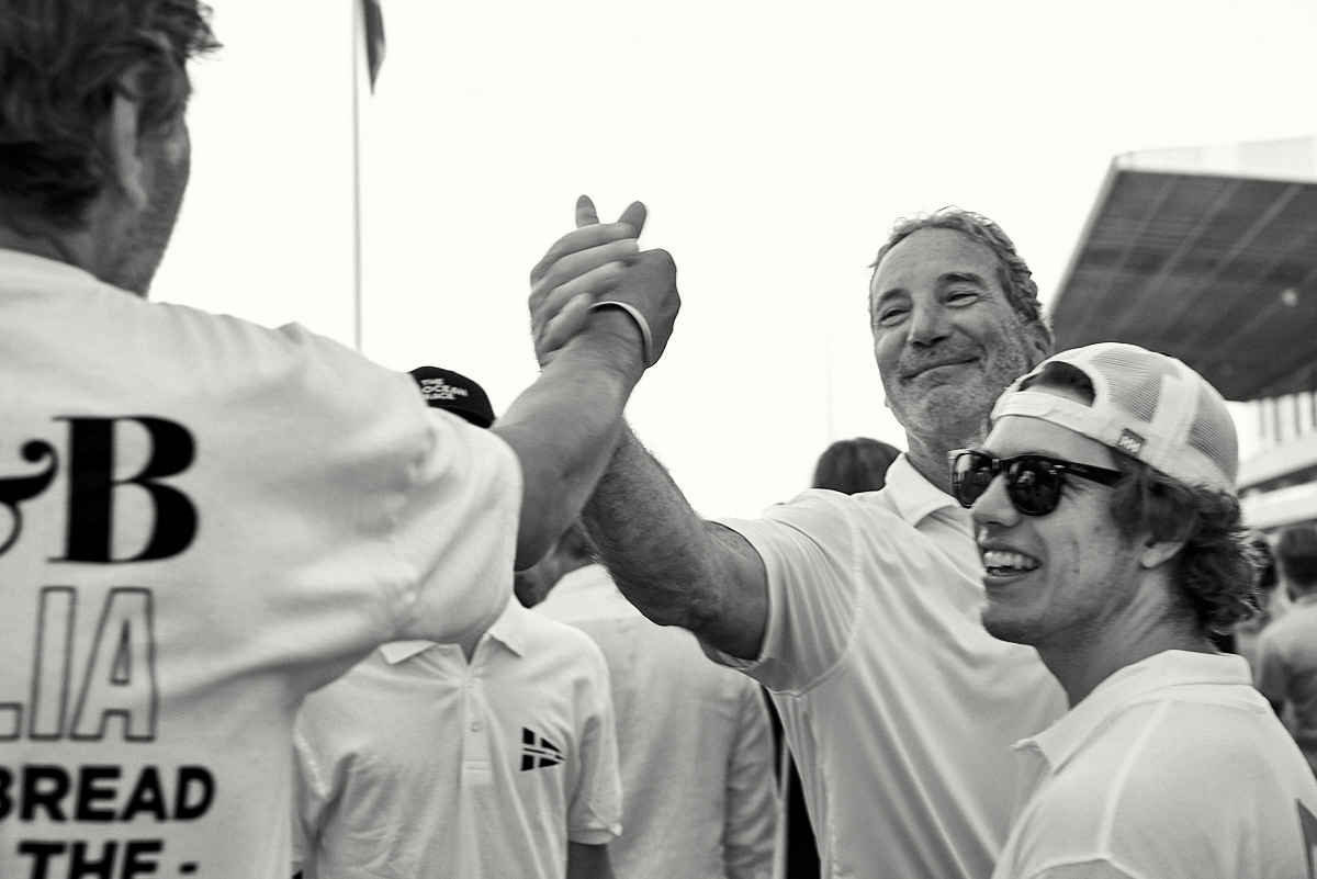 New Zealand Endeavour at Ocean Race Legends Team portrayed by Gianluigi Di Napoli