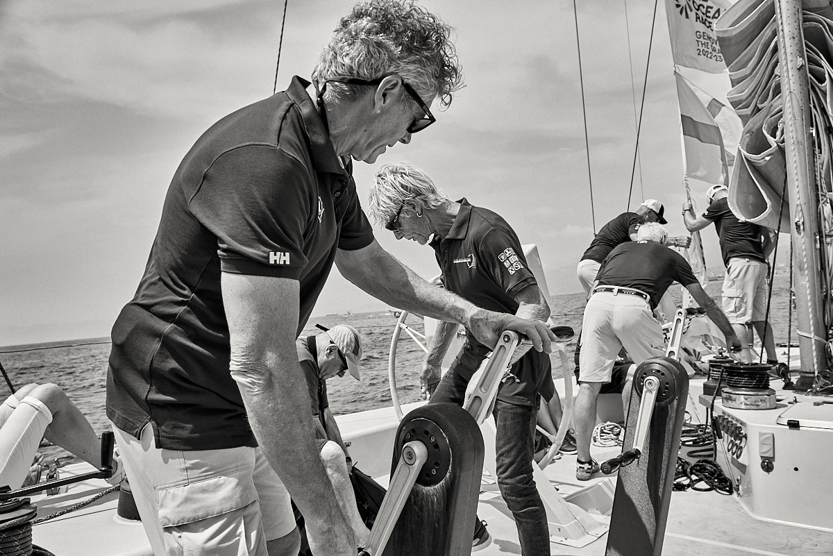New Zealand Endeavour at Ocean Race Legends Team portrayed by Gianluigi Di Napoli