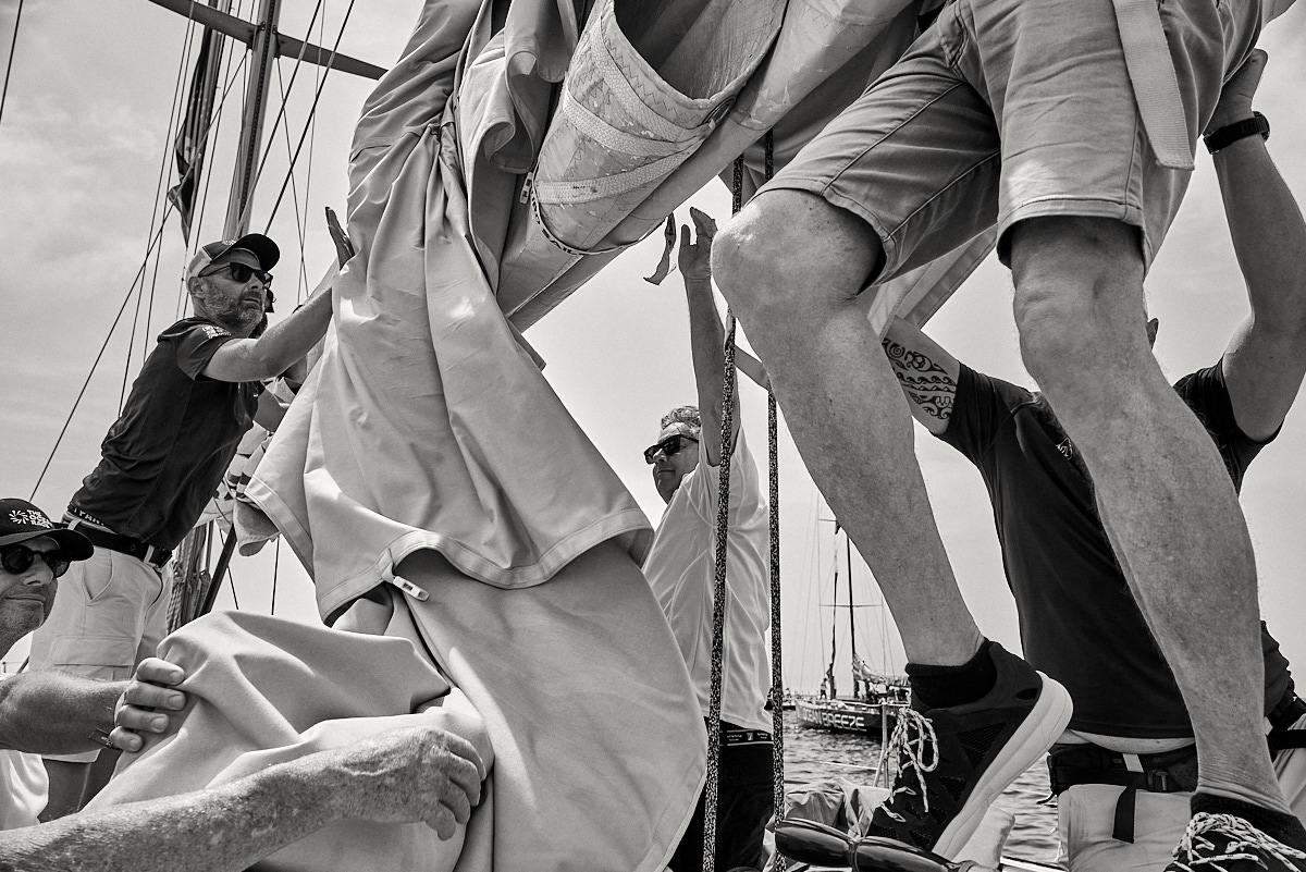 New Zealand Endeavour at Ocean Race Legends Team portrayed by Gianluigi Di Napoli