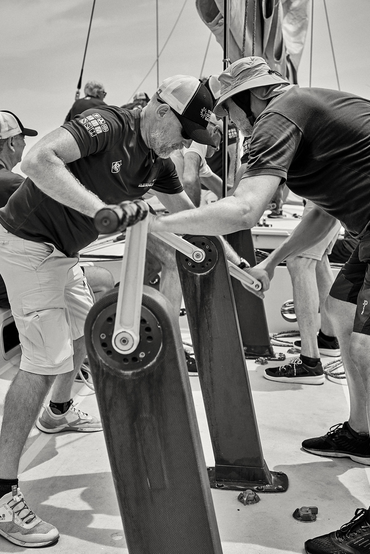 New Zealand Endeavour at Ocean Race Legends Team portrayed by Gianluigi Di Napoli