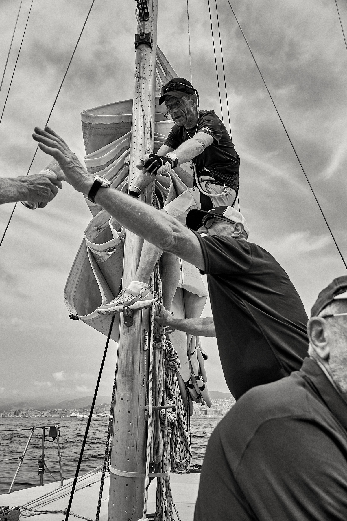 New Zealand Endeavour at Ocean Race Legends Team portrayed by Gianluigi Di Napoli
