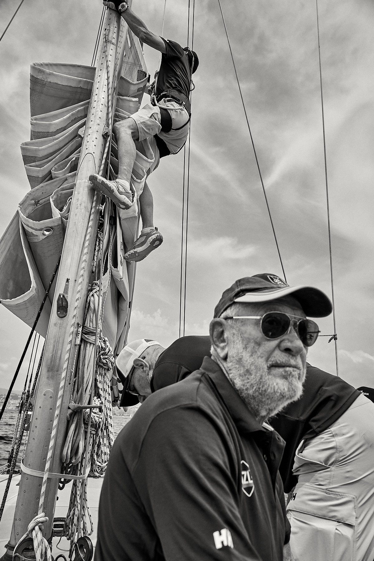 New Zealand Endeavour at Ocean Race Legends Team portrayed by Gianluigi Di Napoli