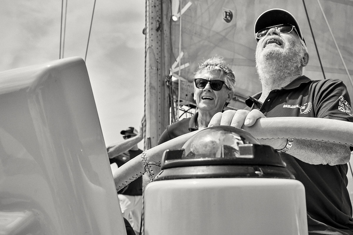 New Zealand Endeavour at Ocean Race Legends Team portrayed by Gianluigi Di Napoli