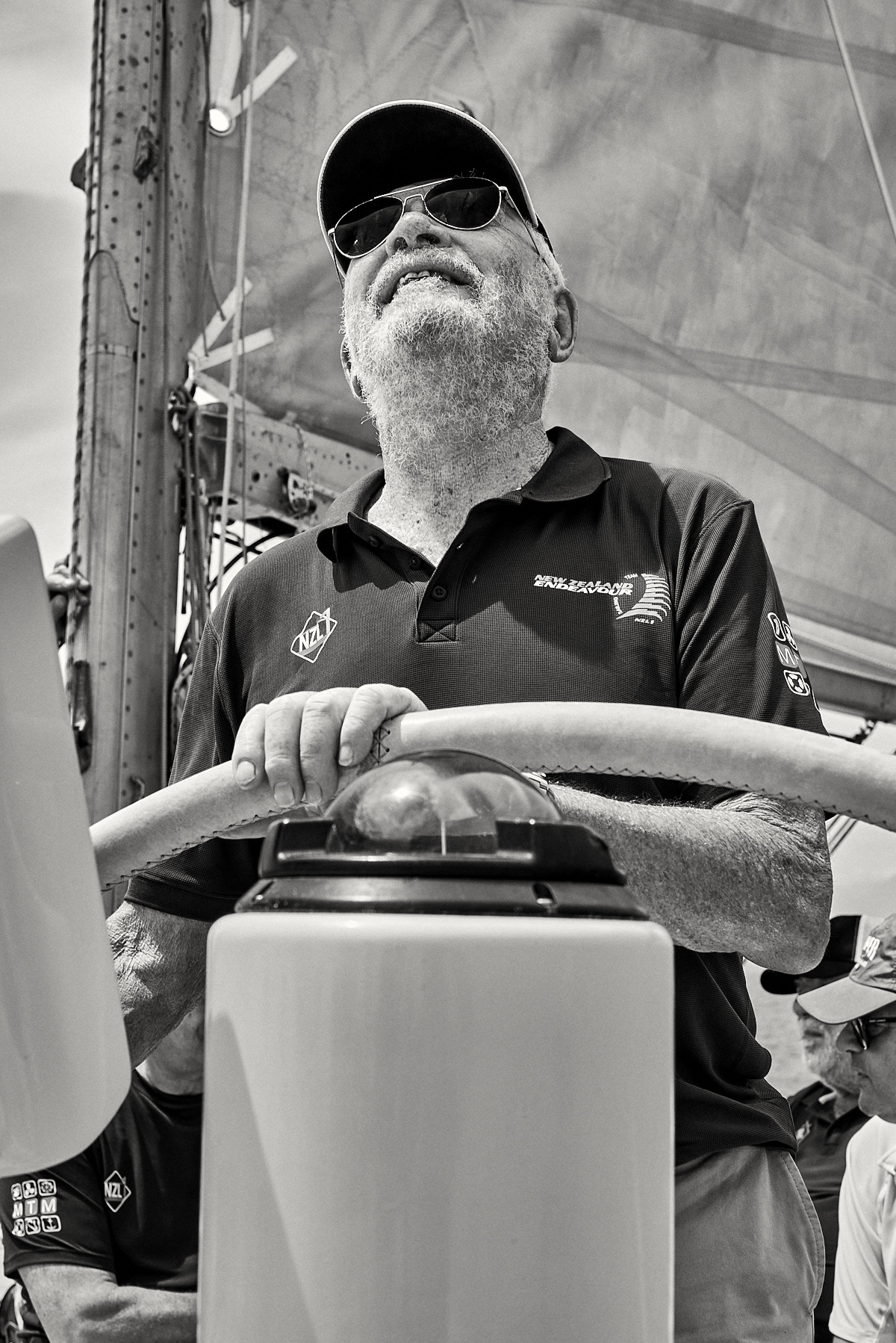 New Zealand Endeavour at Ocean Race Legends Team portrayed by Gianluigi Di Napoli