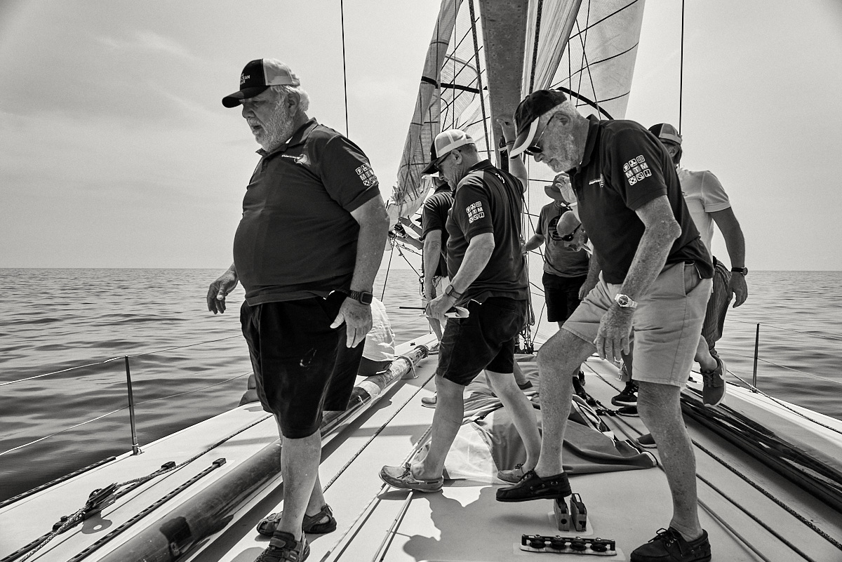 New Zealand Endeavour at Ocean Race Legends Team portrayed by Gianluigi Di Napoli
