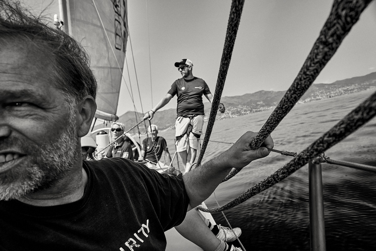 New Zealand Endeavour at Ocean Race Legends Team portrayed by Gianluigi Di Napoli