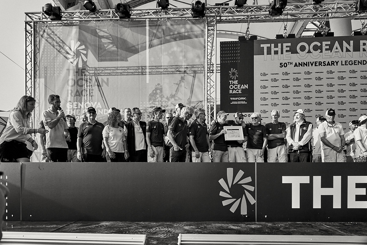 New Zealand Endeavour at Ocean Race Legends Team portrayed by Gianluigi Di Napoli